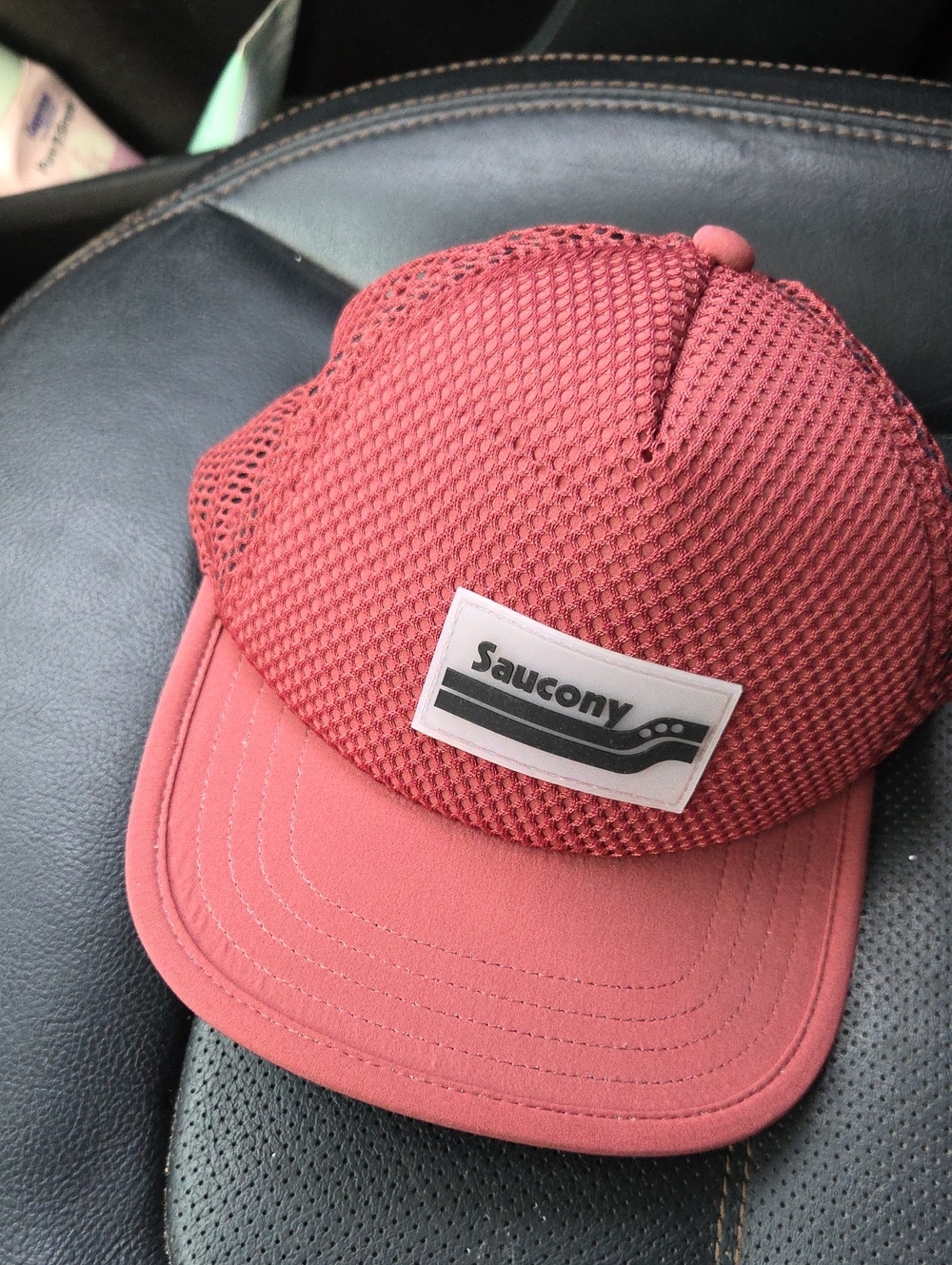 Saucony Dusty Auburn Mesh Runners  Hat